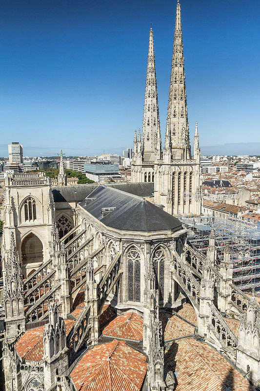 Cathédrale Saint-André鸟瞰图